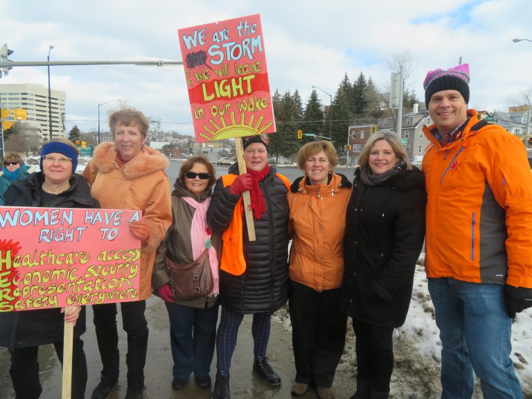 Hughes Marches In Solidarity for Women’s Rights