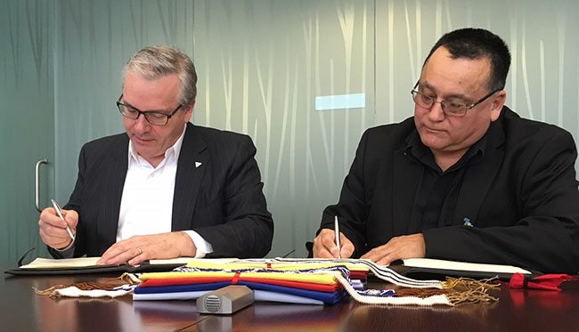 Anishinabek Nation and Ontario sign Letter of Commitment