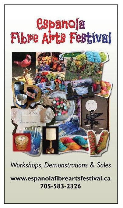 Espanola’s Fibre Arts Festival awarded Ontario Arts Council grant