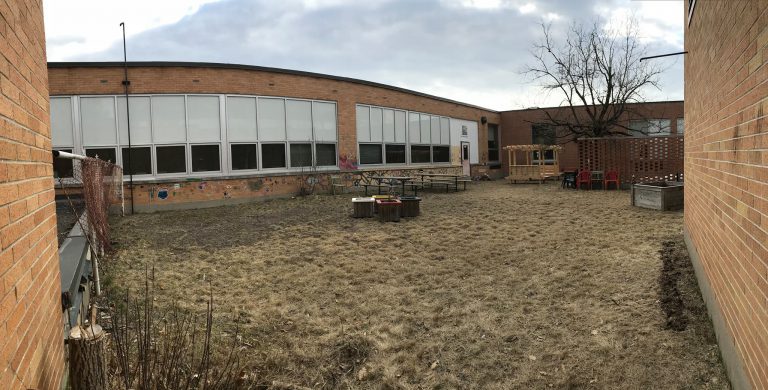 High School Courtyard Needs Public’s Help