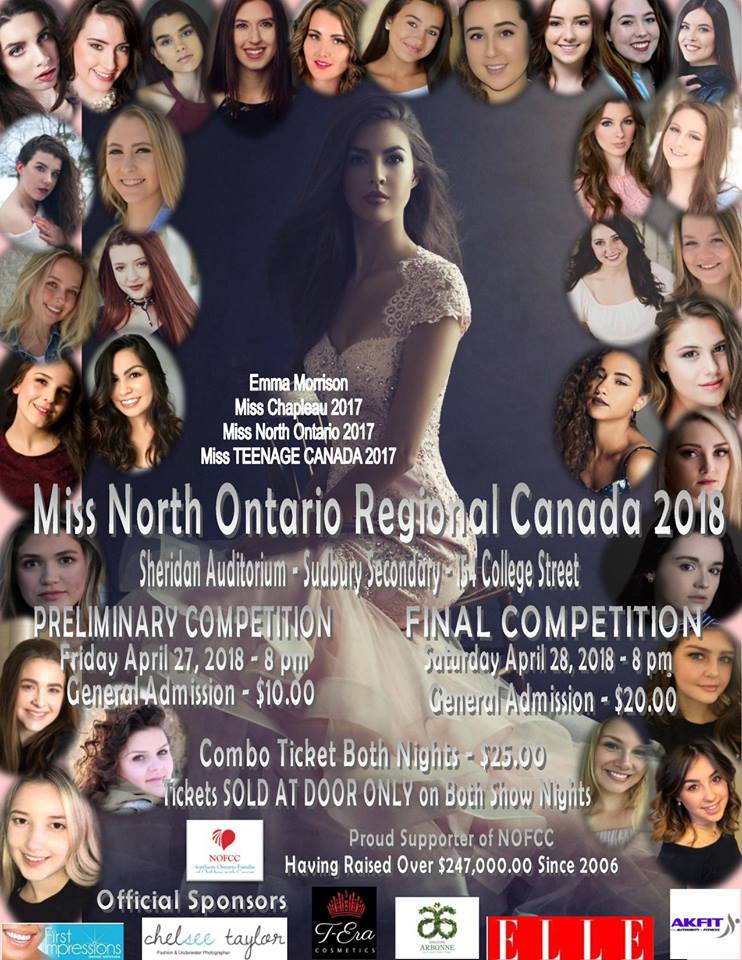 Three local contestants competing to represent Northern Ontario