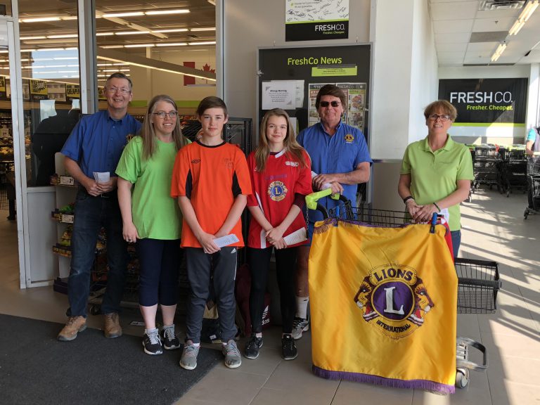 2018 Spring Espanola Lions Club Food Drive