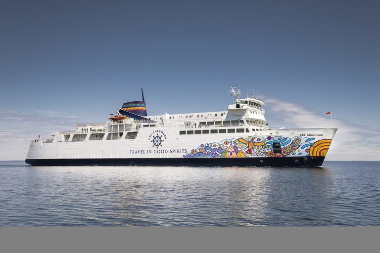 Ferry sailing once again