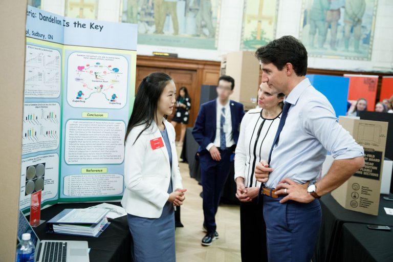 Rainbow student showcases project at Prime Minister’s Science Fair in Ottawa