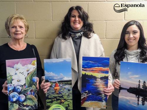 Street banner contest winners in Espanola