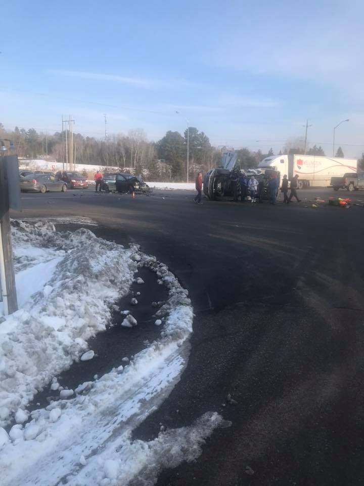 Elliot Lake woman charged following collision