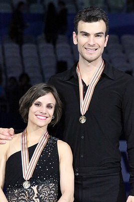 OLYMPIC MEDALISTS MEAGAN DUHAMEL AND ERIC RADFORD in ESPANOLA for annual skating show