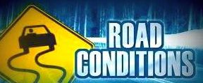 ROAD CONDITIONS AS OF SIX AM ON TUESDAY, FEBRUARY 12, 2019