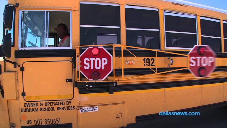 Push is on for cameras on school bus stop arms