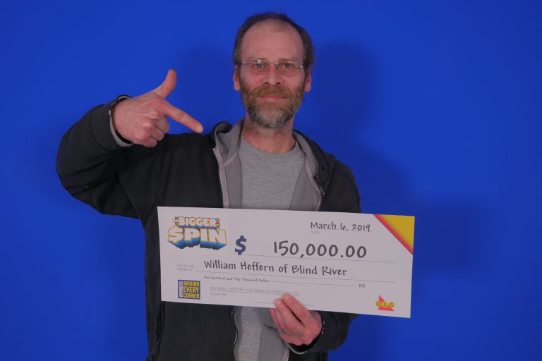 Blind River man wins big