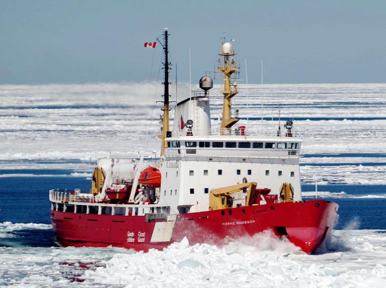 Icebreaking in Georgian Bay and McGregor Bay