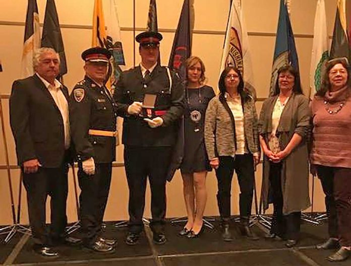 UCCM constable presented with national policing award