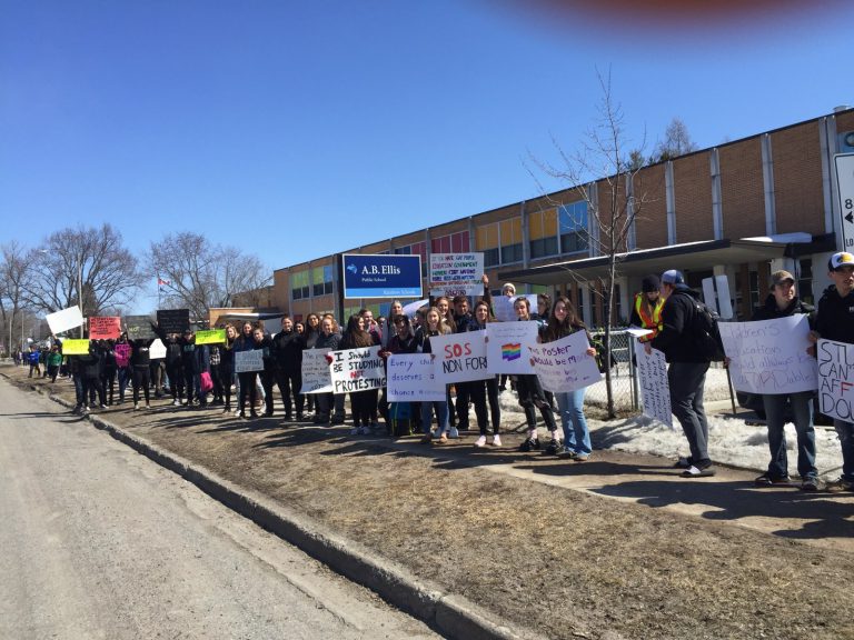 STUDENTS PROTEST