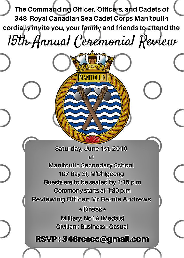 15th Annual Ceremonial Review