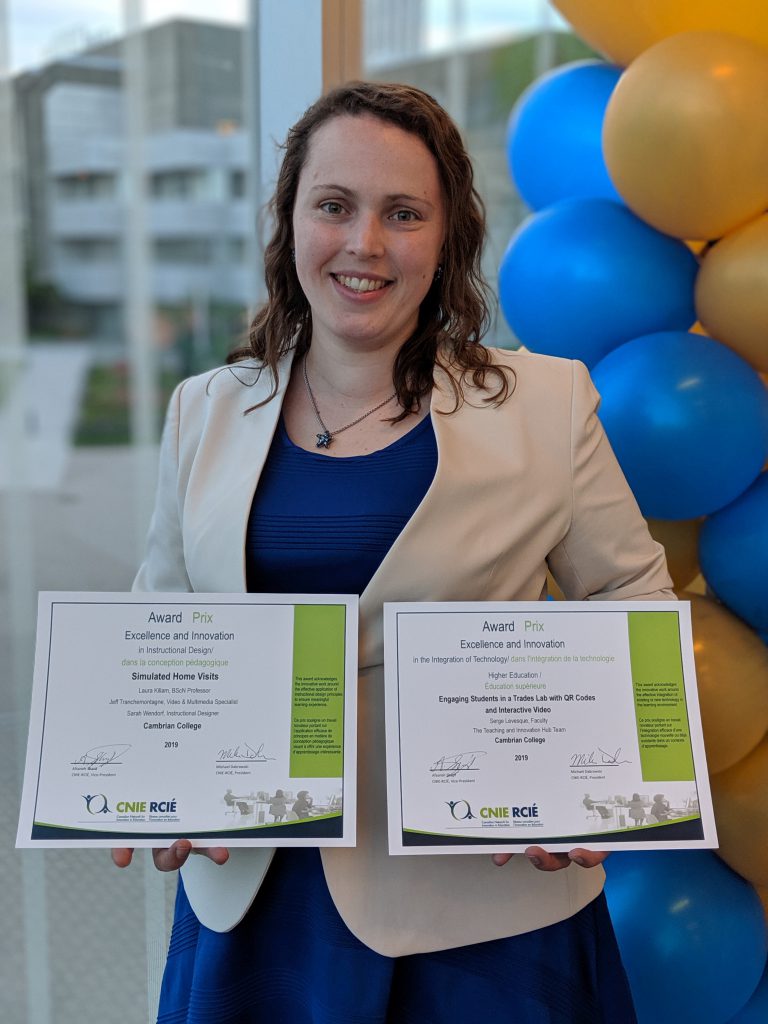 Cambrian College wins two national awards for innovation in education