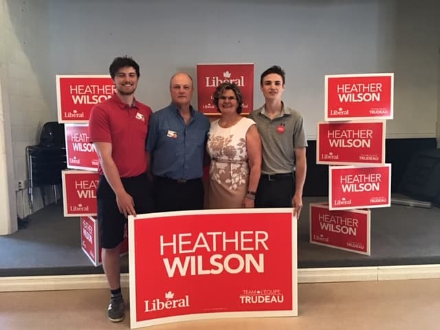 Wilson officially nominated as Liberal candidate for AMK