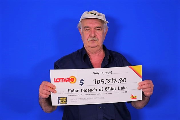 Elliot Lake man wins over $700K