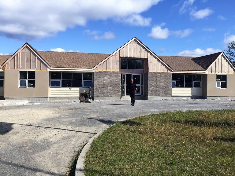Birch Island new daycare/school nearly complete