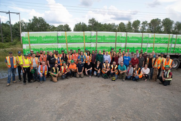 Major lumber donation to Habitat for Humanity Canada for the 2019 Build Season