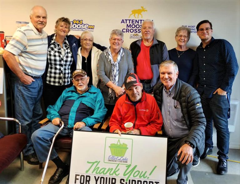 CKNR radiothon helps out Elliot Lake Food Bank