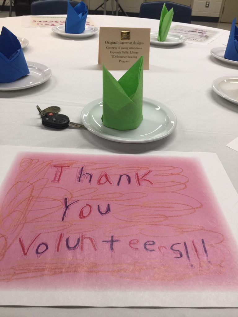 Espanola honours volunteers
