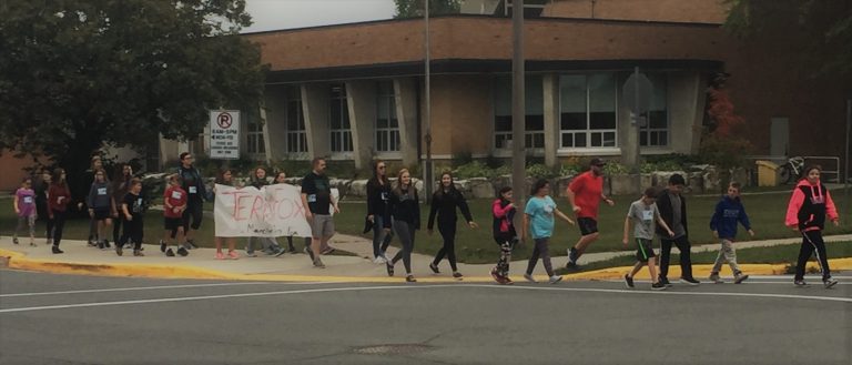 Terry Fox Walks in the local region