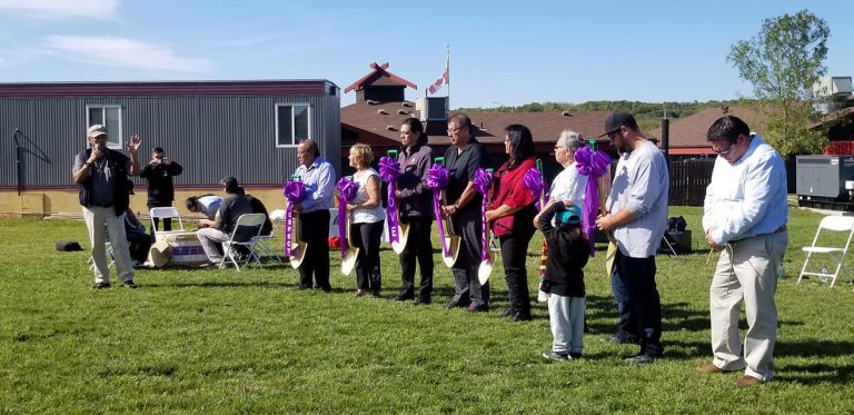Groundbreaking held on new Wikwemikong Lodge