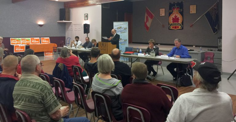 Meet the Candidates Night in Espanola