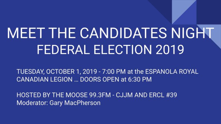 Meet the Candidates Night in Espanola