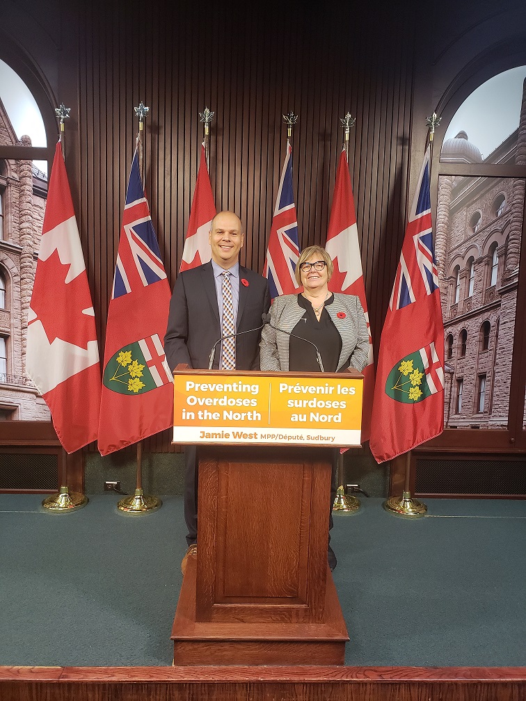 NDP’s West call for action rejected– opioid overdose crisis in the North