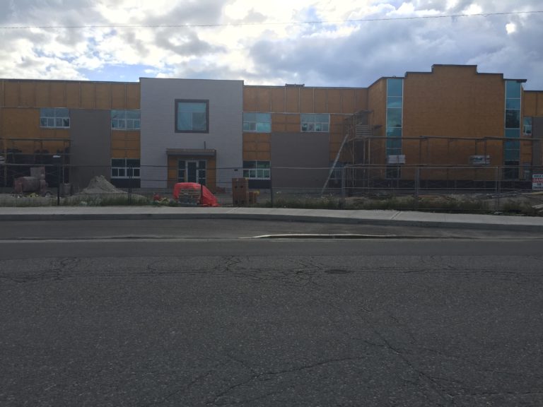 New school construction behind schedule in Espanola