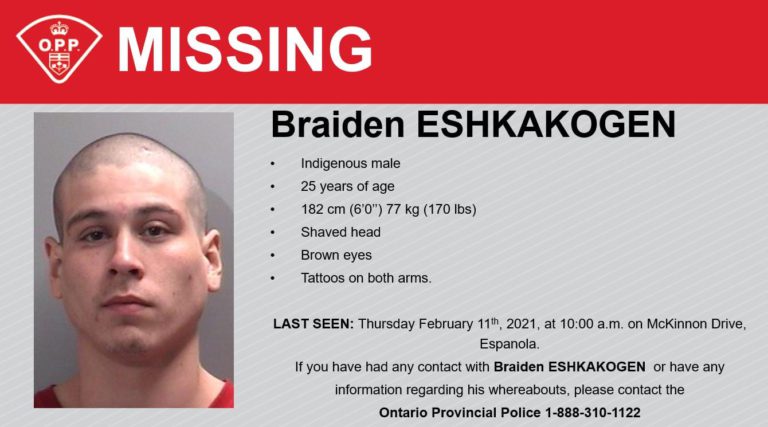 OPP seeking missing man, public’s assistance sought