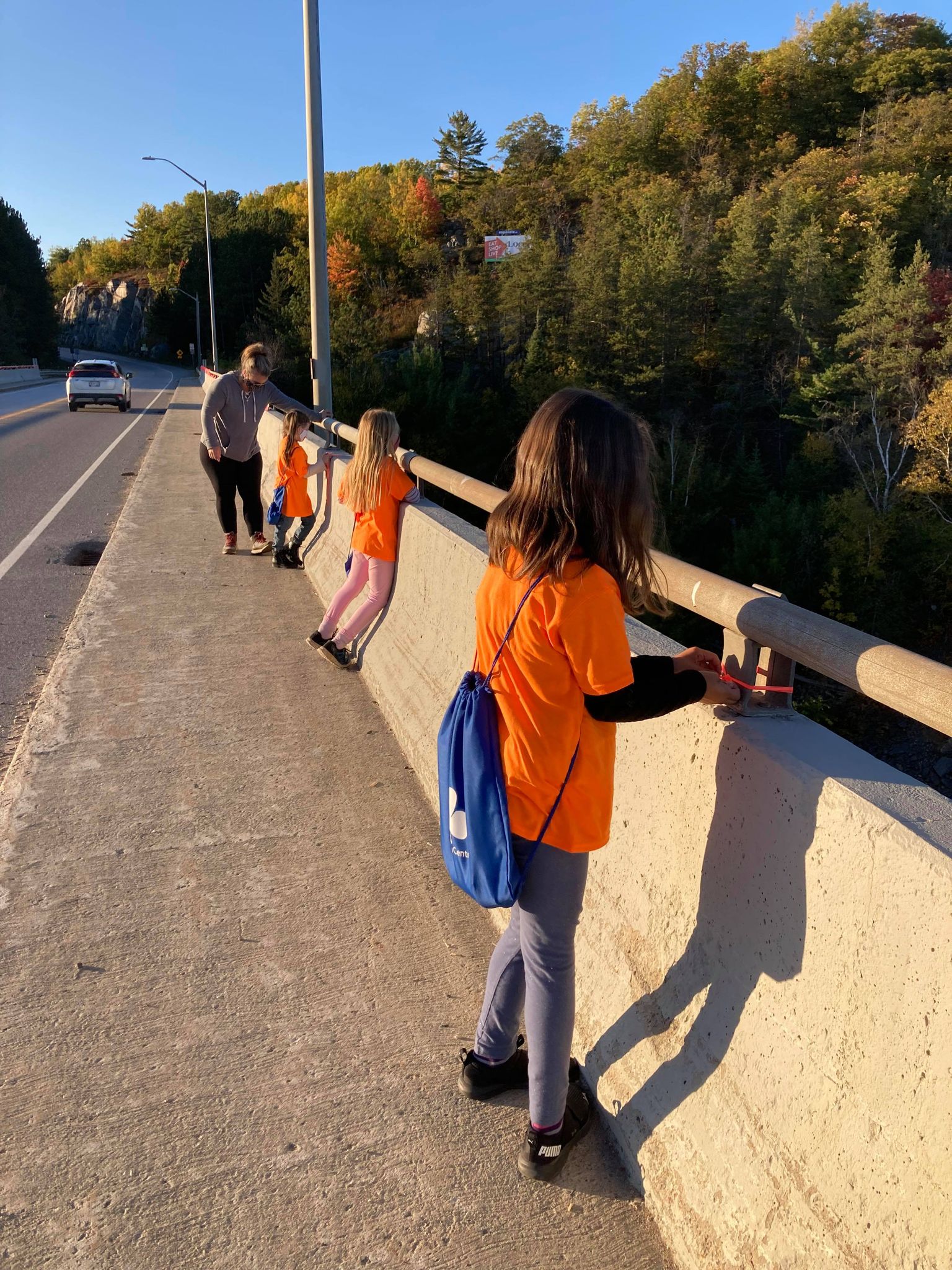 ORANGE RIBBONS AND GIRL GUIDES