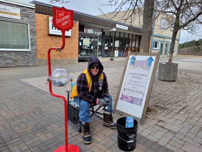 Salvation Army Kettle Campaign underway in Elliot Lake My Espanola Now