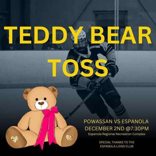 Teddy Bear Toss returns to Espanola complex Paper Kings down with the