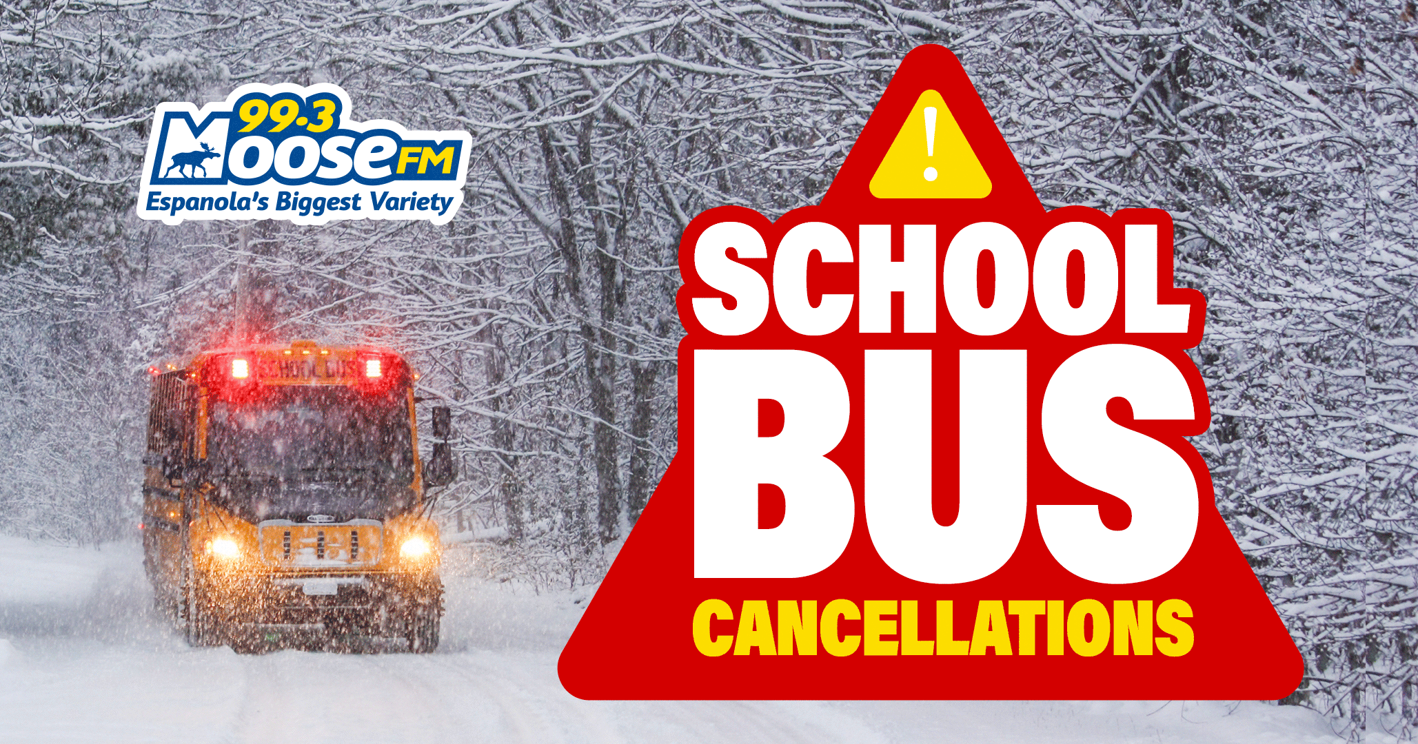 All schools closed, buses cancelled in Sudbury and Manitoulin Districts