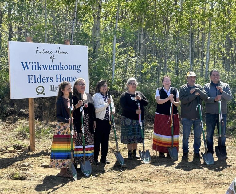 Construction is underway on the new Wikwemikong Nursing Home