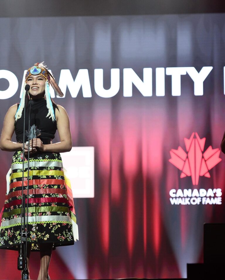 Autumn Peltier receives national recognition award