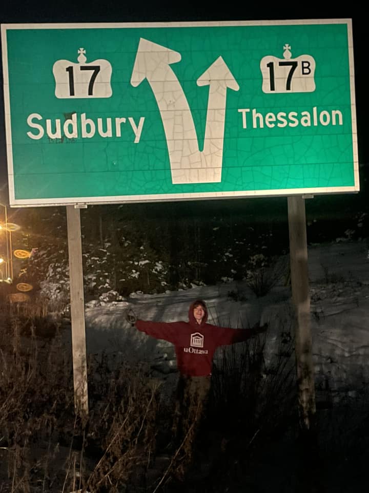 Dedicated teen doing 300 kilometer run from Sault Ste. Marie to Sudbury for diabetes research