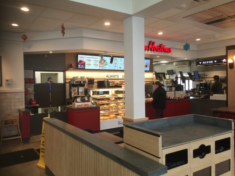 Joint franchise venture upgrades completed  – time to snack out at Timmy’s and Wendy’s