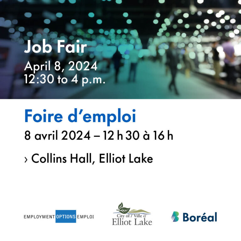 Free job fair in Eliot Lake